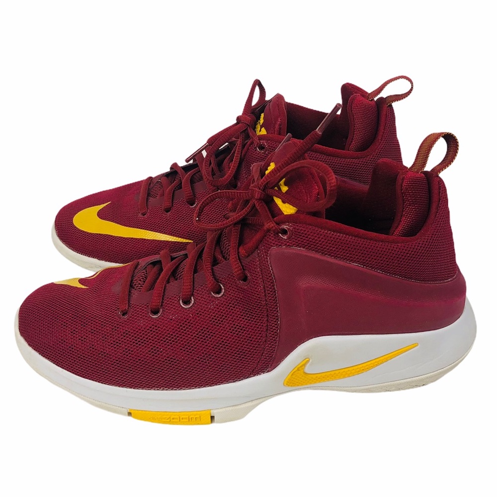 NIKE LEBRON ZOOM WITNESS CAVALIERS WINE sz Y7 - Picture 3 of 10